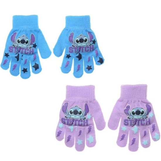 2 Paires Gants Hiver Enfant Chauds 7-9 Ans - Mitaines Flip Top Mignonnes Motif Renard, Demi-Doigts Avec Capuchon Pour Garçons Et Filles