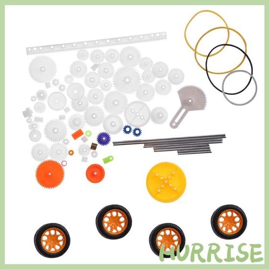 Mini Voiture de Vent de Robot – DIY Kit de Bricolage
