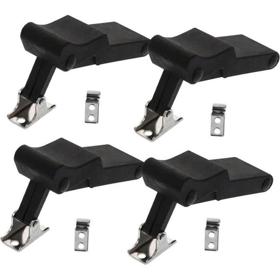 Lot De 2 Serrures à Came Tubulaires 5/8" Avec 4 Clés - Finition Chrome, étanches - Neuf Pour Boîte à Outils
