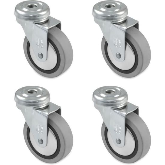 Lot De 4 Roues De Siège Pour Rameur - Diamètre 27 Mm, Roulements Acier - Rechange Pour Rameurs Résistants à L'Eau