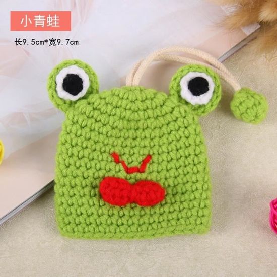 Porte-sac Crochet Décoratif Grenouille Or Et Vert - Support Mural Pliable Pour Sac à Main - 4.5x4.5 Cm