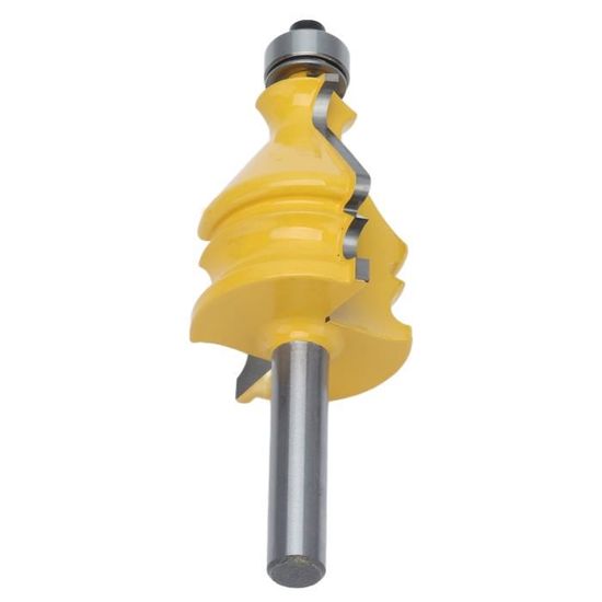 Fraise à Moulure 8 Mm Pour Portes D’armoires – Carbure Tungstène, Revêtement Anti-adhésif – Cadre Photo, Bois