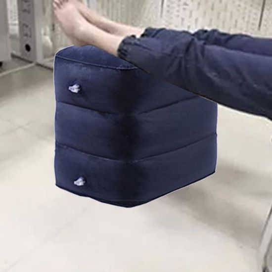Litimkat Repose Pieds Gonflable,Coussins Réglables En Hauteur,Repose Pieds Gonflable Et Oreiller