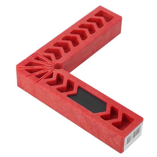 Joyzan 3D Équerre Menuisier 90 à 45 Degrés - Règle Triangle Alliage Aluminium Multifonction
