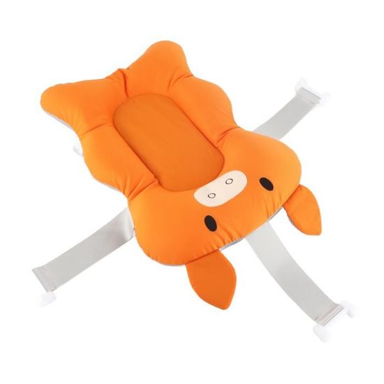 Coussin de bain pour bébé - ROKOO - Ours Bleu - Confortable et sécurisé - 58 x 67 cm