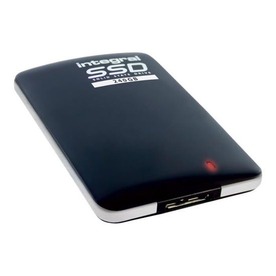INTEGRAL SSD Portable 240 Go Disque Dur Externe Flash USB 3.0 - Ultra Compact Antichoc - Haute Vitesse jusqu'à 460MB/s