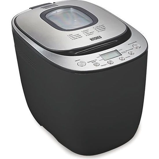 Machine à Pain 1000g - 19 Programmes, 650W, Cuisson Automatique, Compacte Et Facile