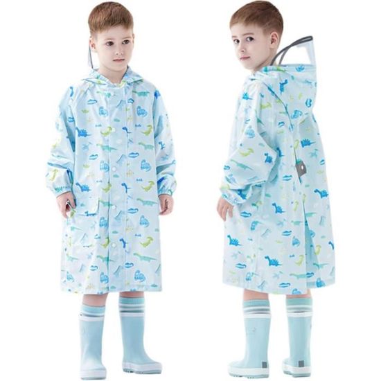 Arlis - Pocho Imperméable Enfant - Capuche - Motif Héros