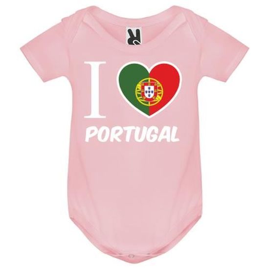 Body Bebe Bebe Fille Rose Jaime Le Portugal Fond Noir Rose Cdiscount Pret A Porter
