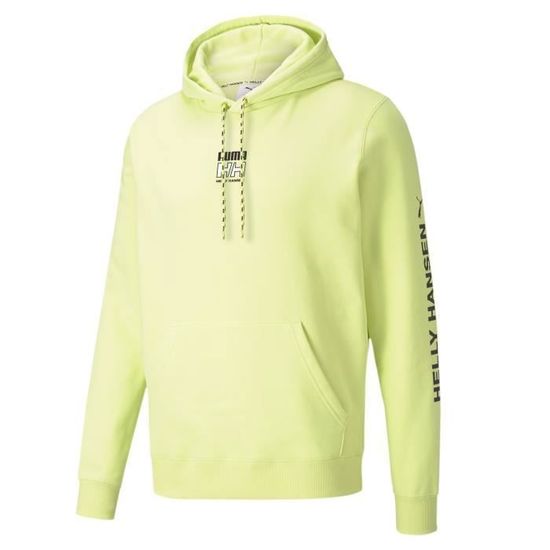 Pull puma jaune fluo shop