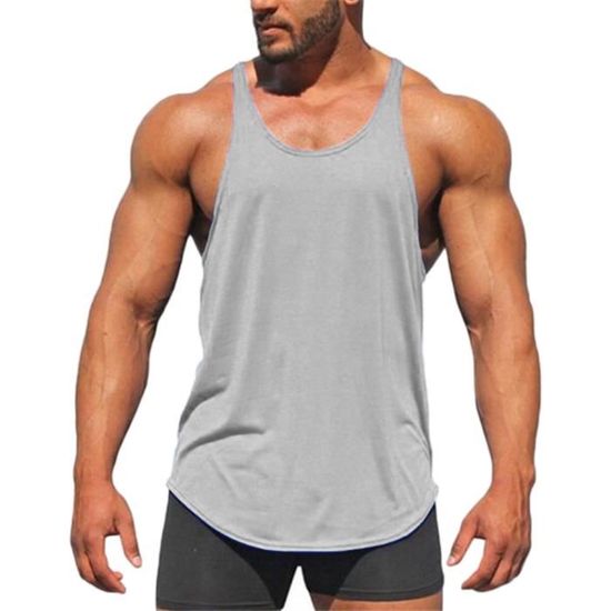 Homme Musculation Débardeur Sans Manche Maillot de Corps Tank Top
