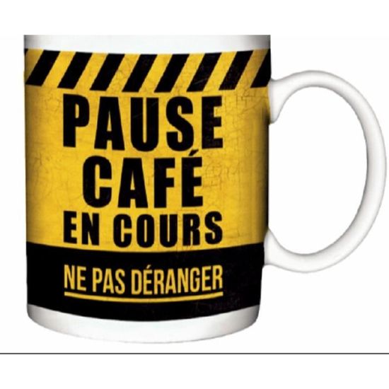 Mug humoristique ceramique Pause Cafe Cdiscount Puericulture Eveil bebe