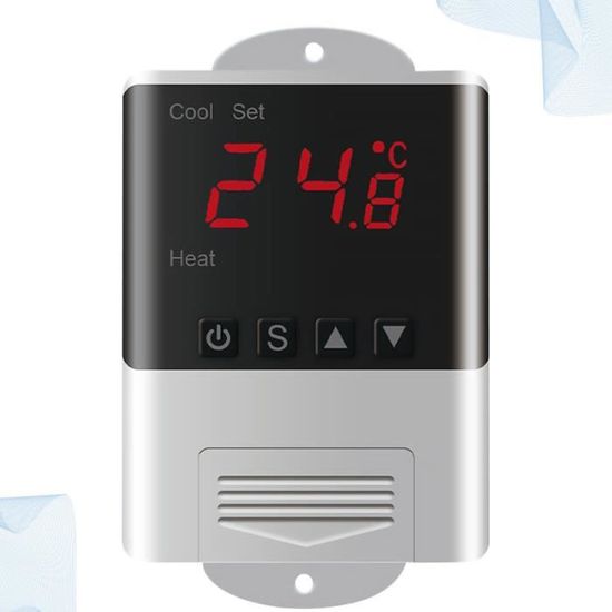AC110-220V Aquarium Thermostat Electronic Digital Display Temperature Controller CHAUFFAGE