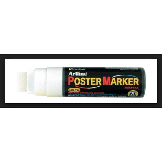 ARTLINE POSTER MARKER TEMPERA 20mm MARQUEUR GROS FEUTRE STREET ART