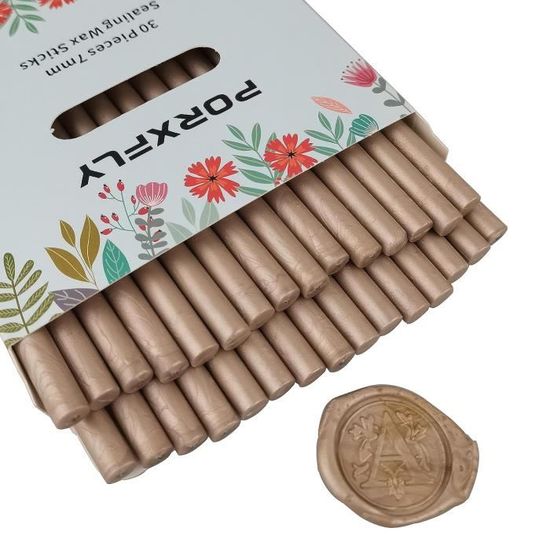26 Bâtons De Cire à Cacheter Pour Pistolet à Colle – Idéal Pour Invitations Et Loisirs Créatifs