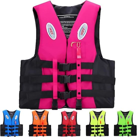 Gilet De Flottaison Enfant Boglia - Veste De Bain Sécurité Réglable - Unisexe 8-35kg