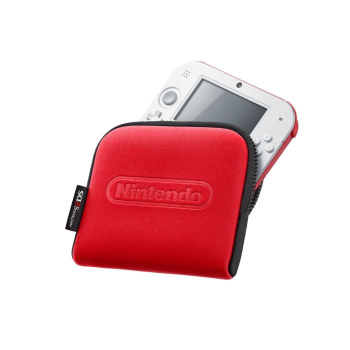 Pochette De Transport Nintendo 2ds Rouge Achat Vente Housse De