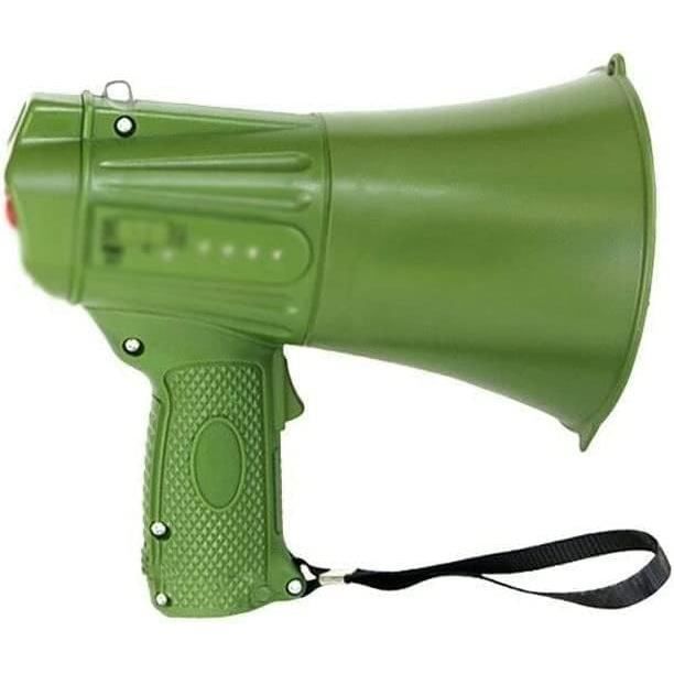 Mégaphone Portable 50W Avec Enregistrement 260s - Puissant, Léger (1.2kg), Idéal Pour événements