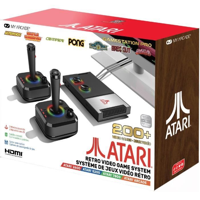 Console rétrogaming - My Arcade - Atari Gamestation PRO (+200 jeux inclus)