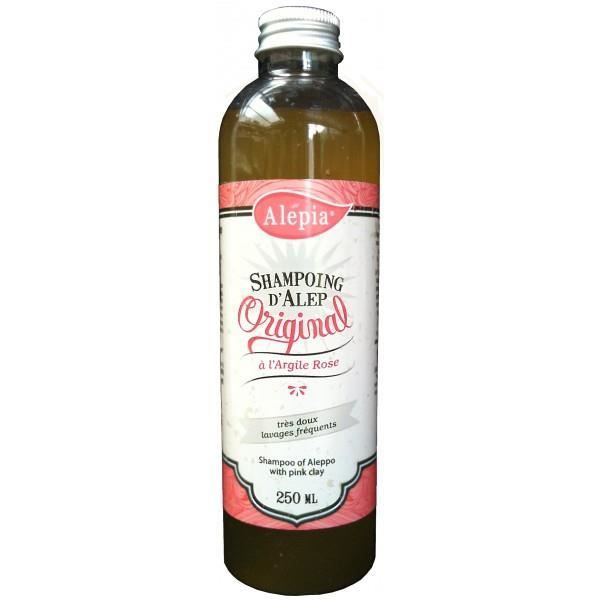 Shampoing d'Alep à l'Argil Rose 250 ml
