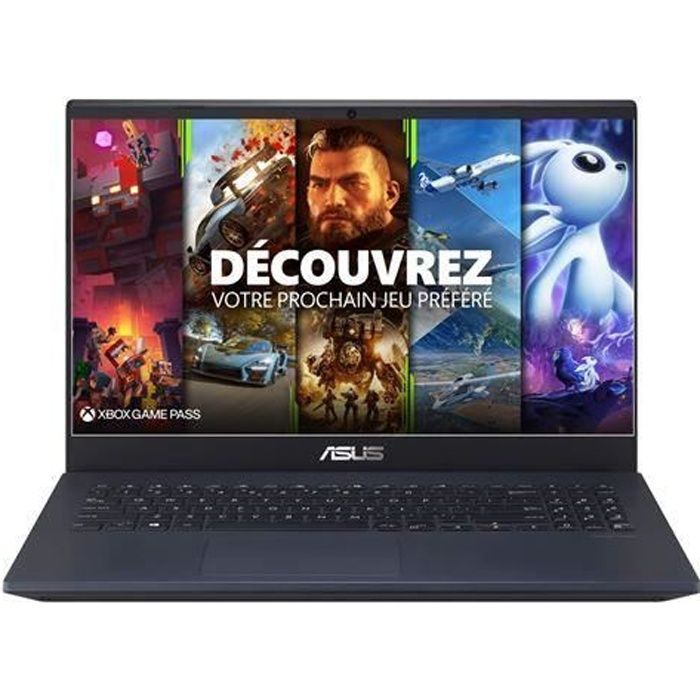 PC Portable Gaming Asus FX571GT HN961T 15,6- Intel Core i5 8 Go RAM 512 Go SSD Noir étoile + 1 mois d abonnement Xbox Game Pas