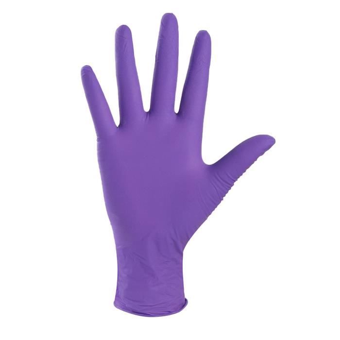 Gants d'examen jetables confortables en caoutchouc de nitrile de gants de mécanicien L ACCESSOIRES ET PIECES BEAUTE BIEN 1292