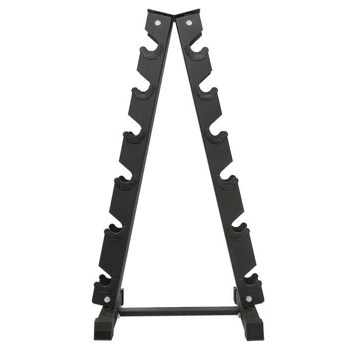 LAIZERE® RACK DE RANGEMENT Haltère Support, jusqu'à 200 kg, Noir