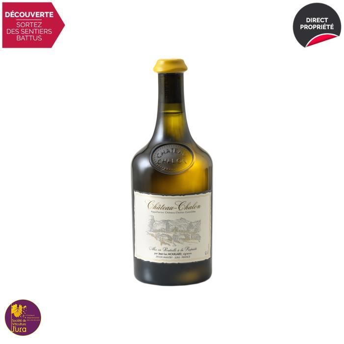 Château-Chalon Vin jaune Blanc 2012 - 62cl - Domaine Jean-Luc Mouillard - Vin AOC Blanc du Jura - Médaille d'Or Concours