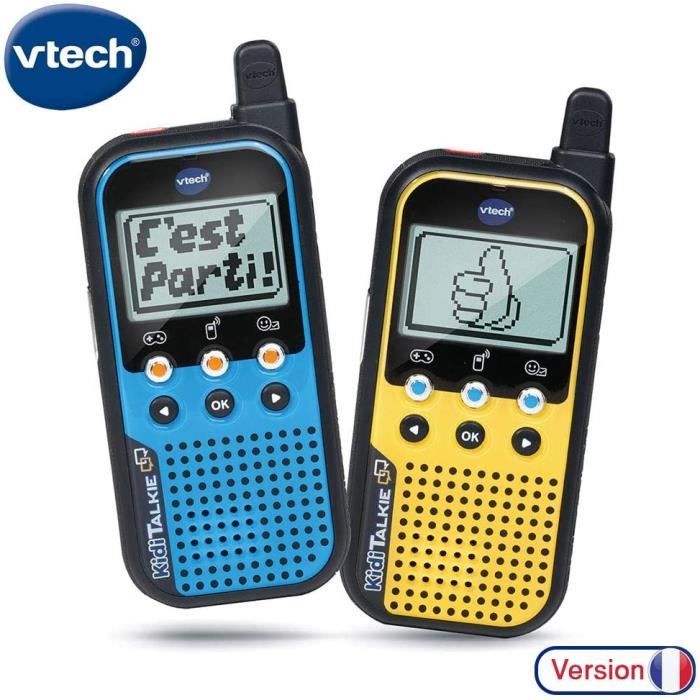 Kidi Talkie - Talkie walkie pour enfant - avec écran et jeux (518565)