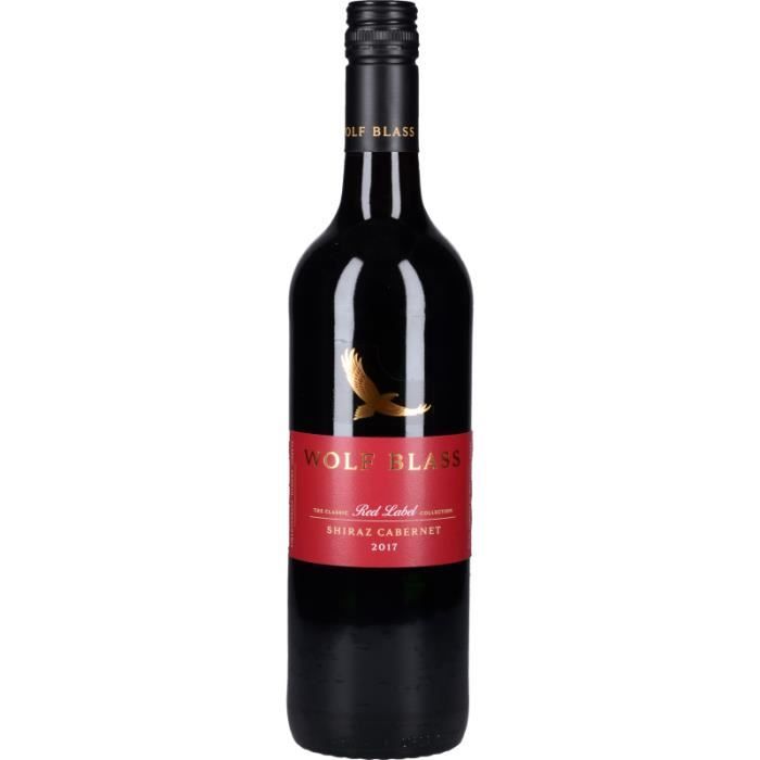 Vin du monde - Red Label Shiraz - Cabernet Sauvignon - Bouteille 75cl Rouge