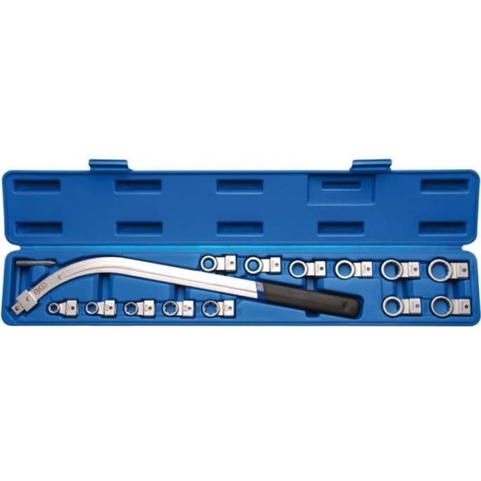 Jeu de clés pour tendeurs de courroies douze pans 12 - 19 mm/profil E E10 - E18