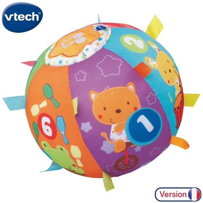 Jouets musicaux Vtech - 166105 - Jouet Musical - Magi Balle D'éveil Des P'tits Copains 176086