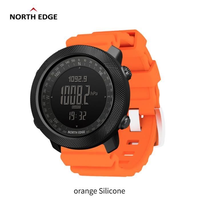I North Edge APACHE Sports Smartwatch étanche 50 m natation altimètre baromètre boussole escalade militaire montre intelligente La