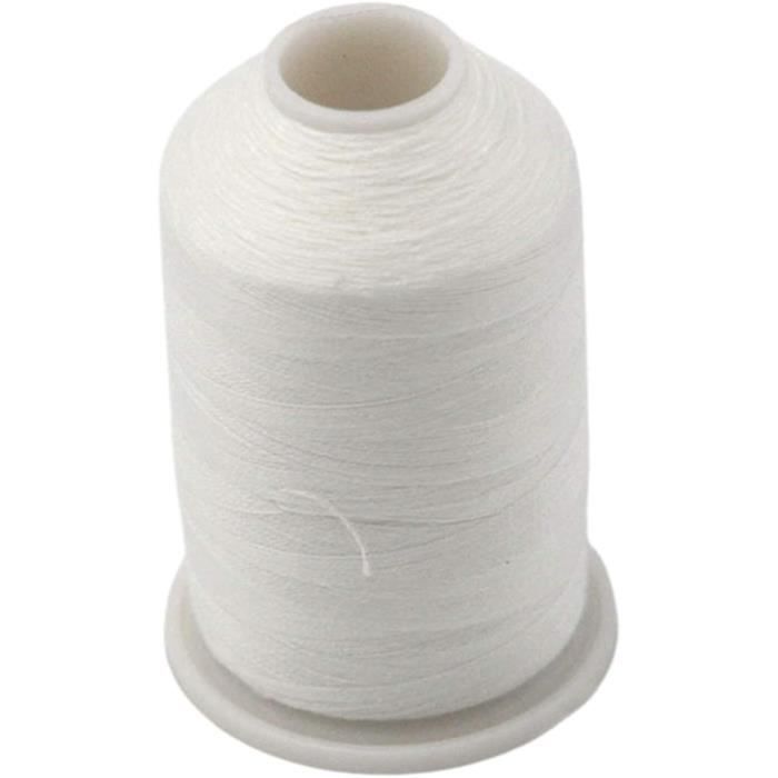 MACHINE A COUDRE chiwanji Fil Blanc 402 Soluble dans leau Fil Agrave Coudre Vecirctements Faisant Accessoires Polyvalents519