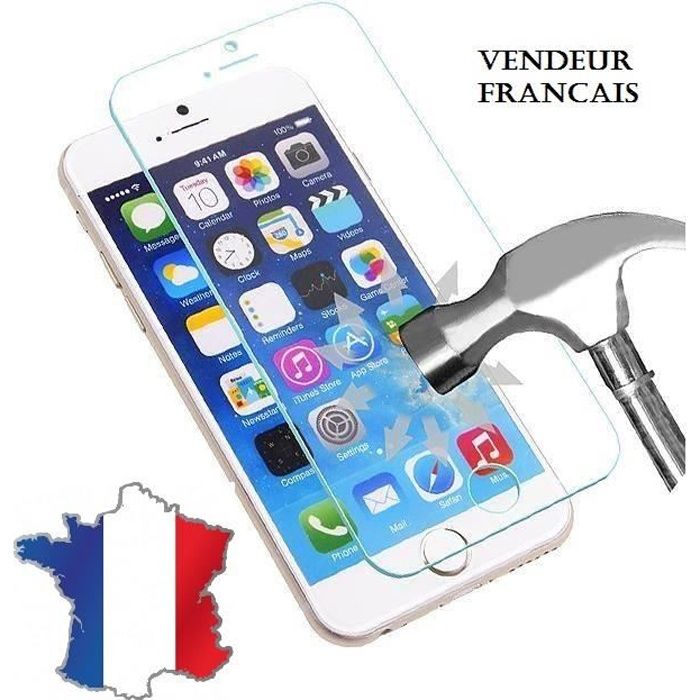BY FAME - ECRAN DE PROTECTION VERRE TREMPE IPHONE 5/5S/5C