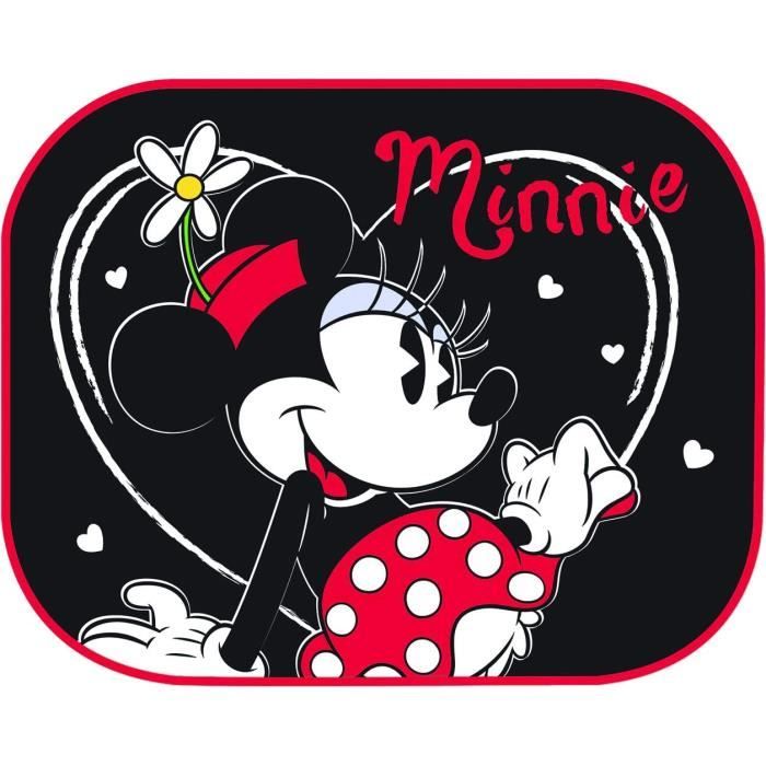 Disney 25312 Paire Petits Rideaux Parasol Latéral Minnie Universel 44x35cm