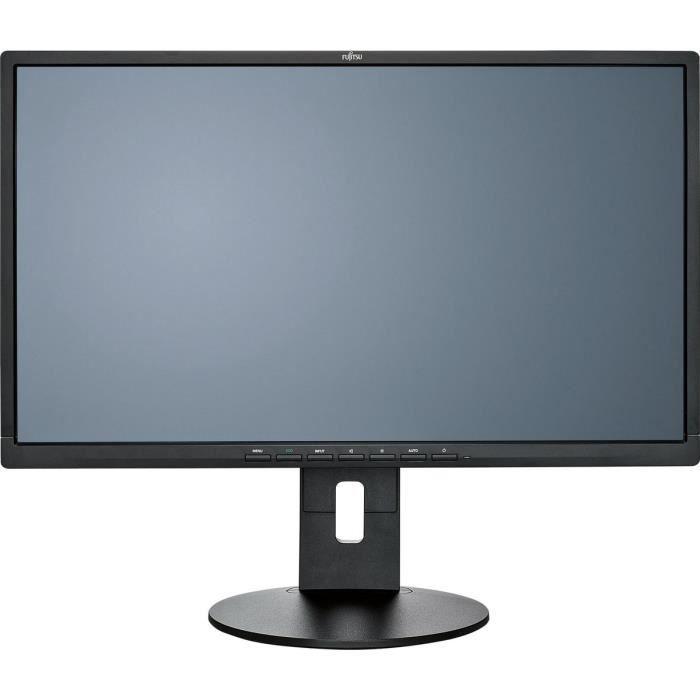 FUJITSU Écran LED B24-8 TS Pro, EU cable, Business Line 60,5cm(23.8-)wide Display, Ultra Wide View, LED, matt black, HDMI,DVI,VGA,US