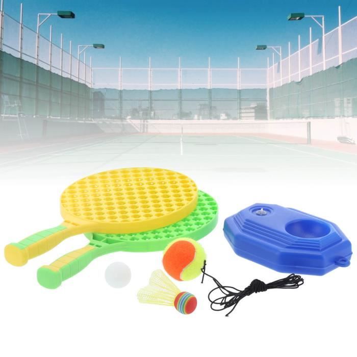 Lv.life Kit d'entraînement au tennis Kit Tennis Enfants avec Tennis avec Corde