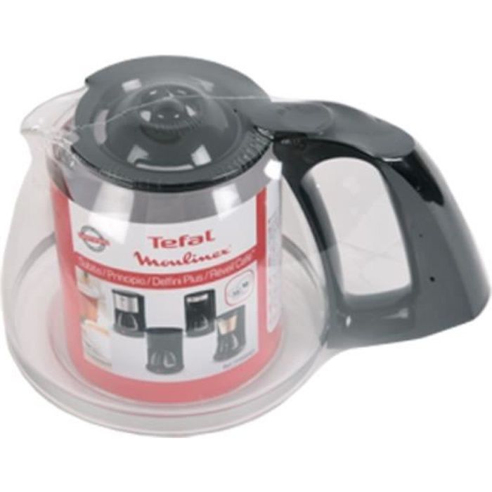 Verseuse noire en verre pour cafetière - Moulinex - réf. FH900401