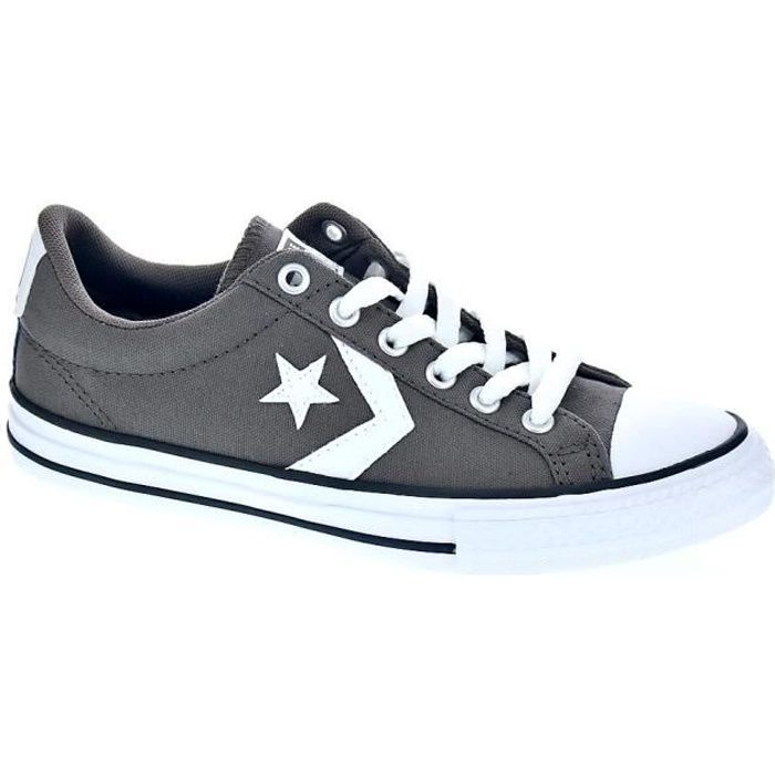 Baskets - Converse Star Player Garçon Gris