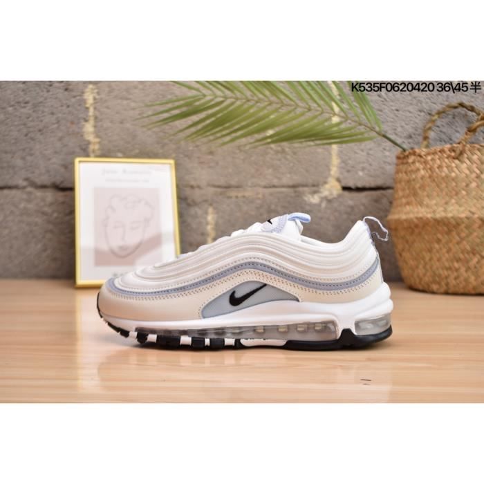 nikes airs Max 97 Premium 97 Bullet Retro Full Palm Air Cushioning Casual Chaussu