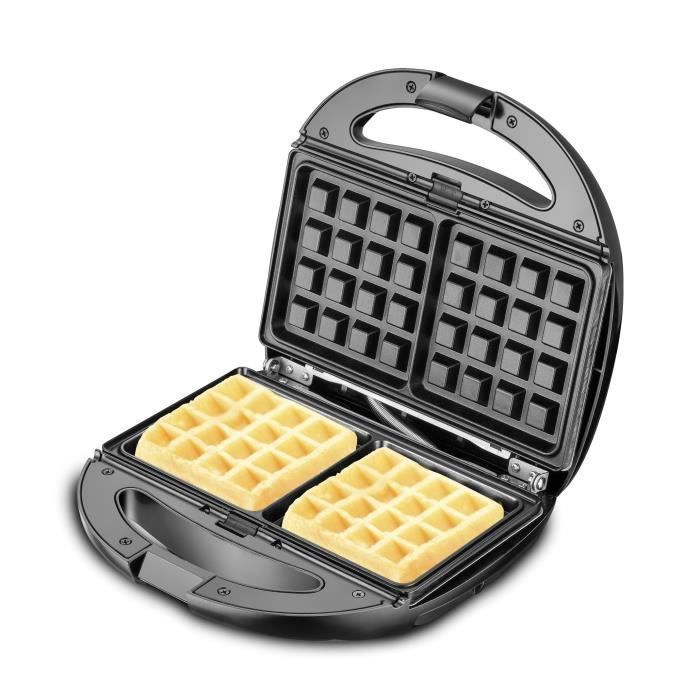 TECHWOOD TGCI-811 Gaufrier électrique – Cuivre