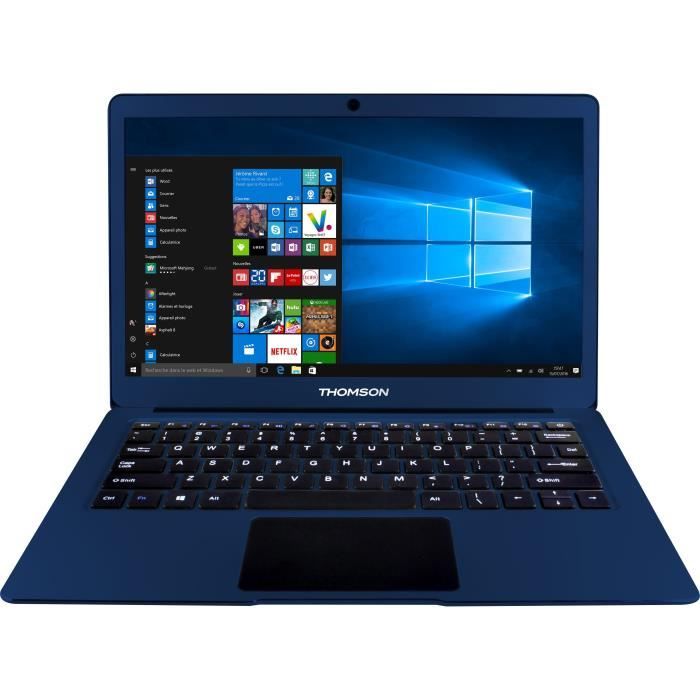 Ordinateur Portable Thomson NEOX13 - 13,3- FHD - Core i3 - 5005U - RAM 8 Go - 256 To SSD - Windows 10