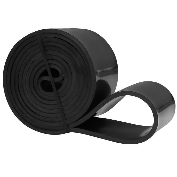 Résistance Élastique pour Fitness, Crossfit, Musculation, Yoga, Pilates - Noir