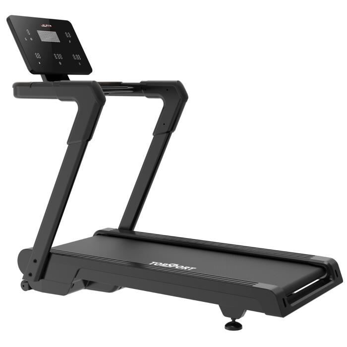 Tapis de course motorisé avec entrée de chargement BLUETOOTH MP3 et USB 15 % Inclinaison 3,0 HP Large surface de course
