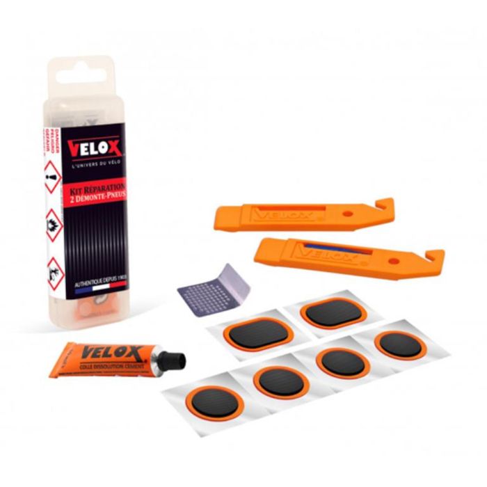 KIT RÉPARATION VELOX® MINI + DÉMONTE-PNEUS