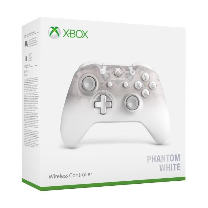 Manette Xbox Sans Fil Edition Spéciale Phantom White