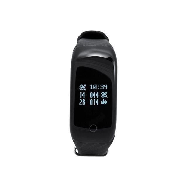 WEE'PLUG Bracelet sport connecté Bluetooth SB17 CARBONE