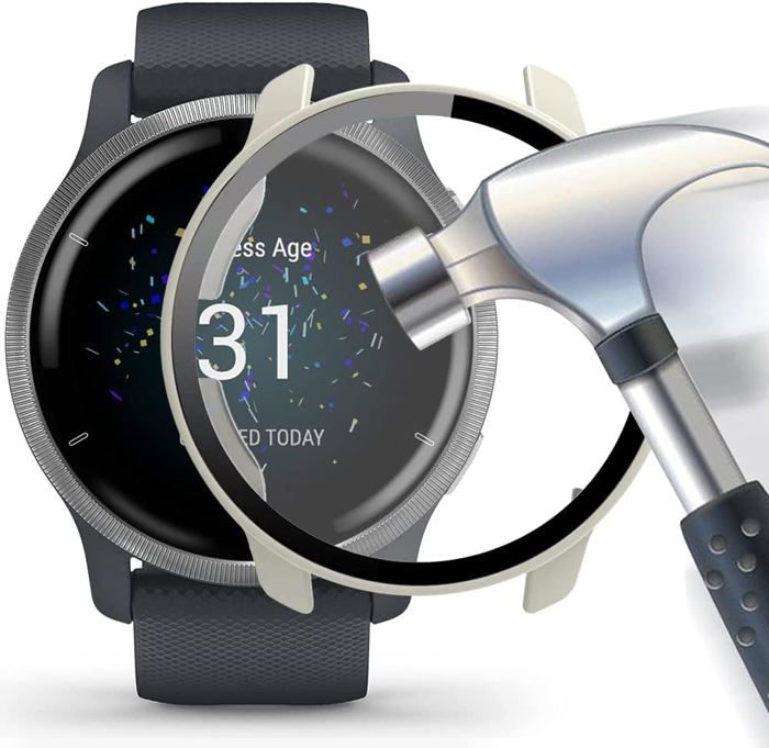 Upscreen Protecteur D´Écran En Verre Trempé Pour Garmin Edge 540 / Edge