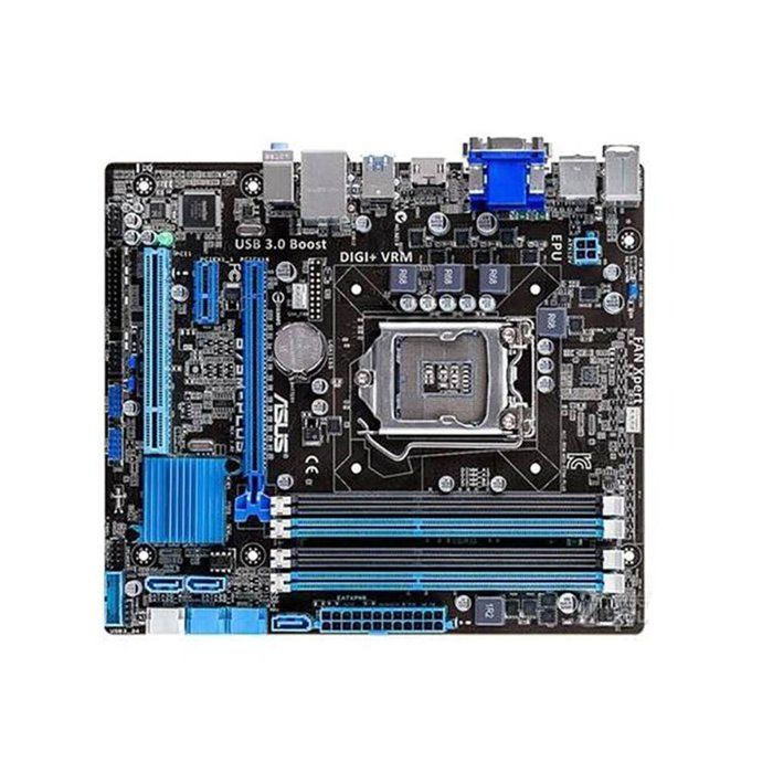Carte mère ASUS B75M-PLUS Intel B75 LGA 1155 4xDDR3 32GB Micro ATX - Asus
